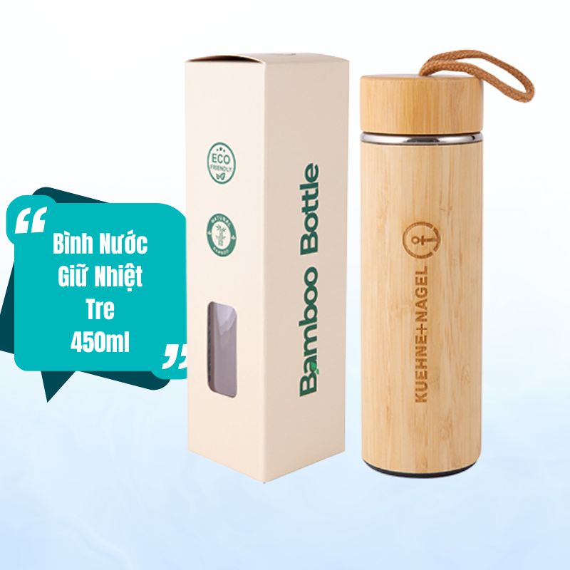 bình giữ nhiệt tre 450ml