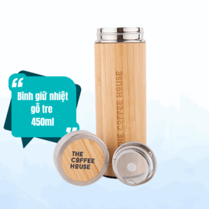quà tặng bình giữ nhiệt tre