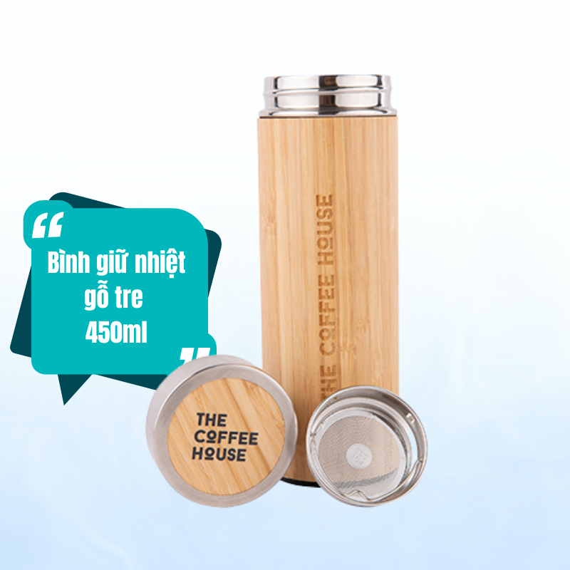 quà tặng bình giữ nhiệt tre