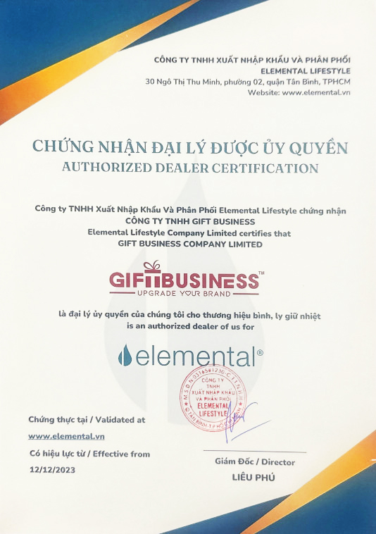 Chứng nhận đại lý ủy quyền