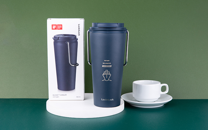 Dịch vụ in logo ly giữ nhiệt Locknlock, khắc logo hoặc slogan doanh nghiệp